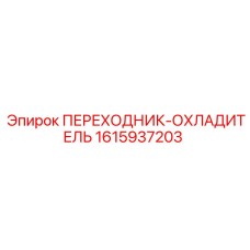 1615937203 ПЕРЕХОДНИК-ОХЛАДИТЕЛЬ Epiroc