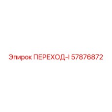57876872 ПЕРЕХОД-I Epiroc