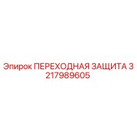 3217989605 ПЕРЕХОДНАЯ ЗАЩИТА Epiroc