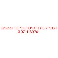 9711163701 ПЕРЕКЛЮЧАТЕЛЬ УРОВНЯ Epiroc