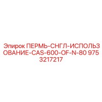 9753217217 ПЕРМЬ-СНГЛ-ИСПОЛЬЗОВАНИЕ-CAS-600-OF-N-80 Epiroc