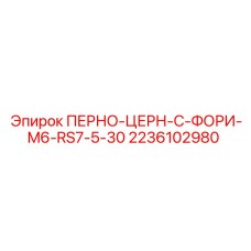 2236102980 ПЕРНО-ЦЕРН-C-ФОРИ-M6-RS7-5-30 Epiroc