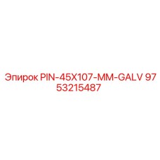 9753215487 PIN-45X107-MM-GALV Epiroc