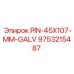 9753215487 PIN-45X107-MM-GALV Epiroc