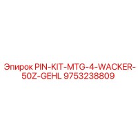 9753238809 PIN-KIT-MTG-4-WACKER-50Z-GEHL Epiroc