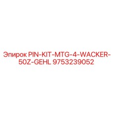 9753239052 PIN-KIT-MTG-4-WACKER-50Z-GEHL Epiroc