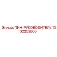1002253800 ПИН-РУКОВОДИТЕЛЬ Epiroc