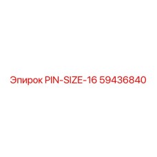 59436840 PIN-SIZE-16 Epiroc