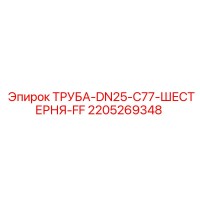 2205269348 ТРУБА-DN25-C77-ШЕСТЕРНЯ-FF Epiroc
