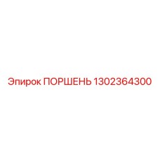1302364300 ПОРШЕНЬ Эпирок