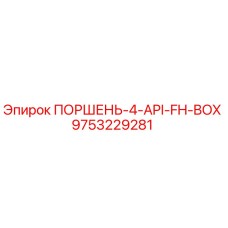 9753229281 ПОРШЕНЬ-4-API-FH-BOX Epiroc