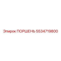 5534719800 ПОРШЕНЬ Epiroc