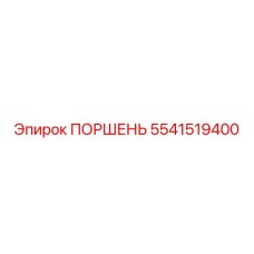 5541519400 ПОРШЕНЬ Epiroc