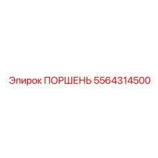 5564314500 ПОРШЕНЬ Epiroc