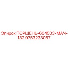 9753233067 ПОРШЕНЬ-604503-МАЧ-132 Epiroc