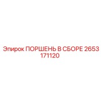 2653171120 ПОРШЕНЬ В СБОРЕ Epiroc