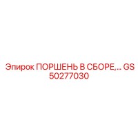 ПОРШЕНЬ В СБОРЕ… GS50277030 Epiroc