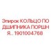 1901004768 КОЛЬЦО ПОДШИПНИКА ПОРШНЯ (Epiroc)