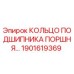 1901619369 КОЛЬЦО ПОДШИПНИКА ПОРШНЯ Epiroc
