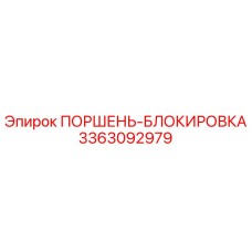 3363092979 ПОРШЕНЬ-БЛОКИРОВКА Epiroc