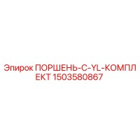 1503580867 ПОРШЕНЬ-C-YL-КОМПЛЕКТ Epiroc