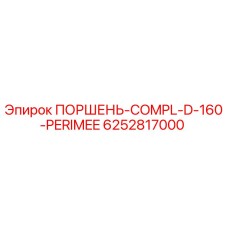 6252817000 ПОРШЕНЬ-COMPL-D-160-PERIMEE Epiroc