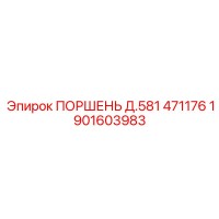 1901603983 ПОРШЕНЬ Д.581 471176 Epiroc