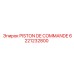 6221232800 PISTON DE COMMANDE Epiroc