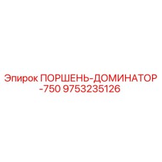 9753235126 ПОРШЕНЬ-ДОМИНАТОР-750 Epiroc
