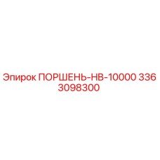 3363098300 ПОРШЕНЬ-HB-10000 Epiroc