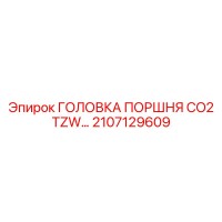 2107129609 ГОЛОВКА ПОРШНЯ CO2 TZW Epiroc