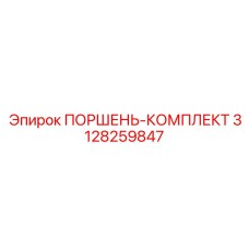 3128259847 ПОРШЕНЬ-КОМПЛЕКТ Epiroc