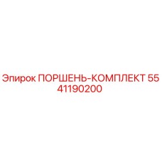 5541190200 ПОРШЕНЬ-КОМПЛЕКТ Epiroc