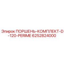 6252824000 ПОРШЕНЬ-КОМПЛЕКТ-D-120-PERIME Epiroc