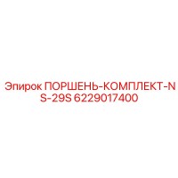 6229017400 ПОРШЕНЬ-КОМПЛЕКТ-NS-29S Epiroc