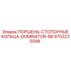 9753235098 ПОРШЕНЬ-СТОПОРНЫЕ КОЛЬЦА-DOMINATOR-88 Epiroc