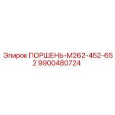 9900480724 ПОРШЕНЬ-M262-452-652 Epiroc