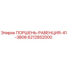 6212852000 ПОРШЕНЬ-РАВЕНЦИЯ-41-3806 Epiroc