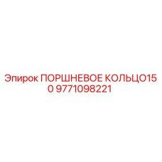 9771098221 ПОРШНЕВОЕ КОЛЬЦО150 Epiroc