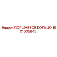 1901005843 ПОРШНЕВОЕ КОЛЬЦО Epiroc