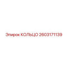 2603171139 КОЛЬЦО Epiroc