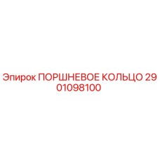 2901098100 ПОРШНЕВОЕ КОЛЬЦО | Epiroc