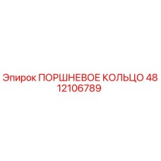 4812106789 ПОРШНЕВОЕ КОЛЬЦО Epiroc