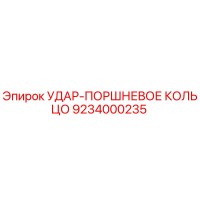 9234000235 УДАР-ПОРШНЕВОЕ КОЛЬЦО Epiroc
