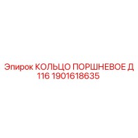 1901618635 КОЛЬЦО ПОРШНЕВОЕ Д 116 Epiroc