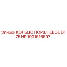 1901616597 КОЛЬЦО ПОРШНЕВОЕ D175 HP Epiroc