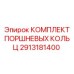 2913181400 КОМПЛЕКТ ПОРШНЕВЫХ КОЛЬЦ Epiroc