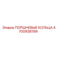 4700938199 ПОРШНЕВЫЕ КОЛЬЦА Epiroc