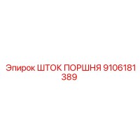 9106181389 ШТОК ПОРШНЯ Epiroc
