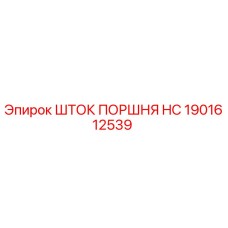 1901612539 ШТОК ПОРШНЯ HC Epiroc
